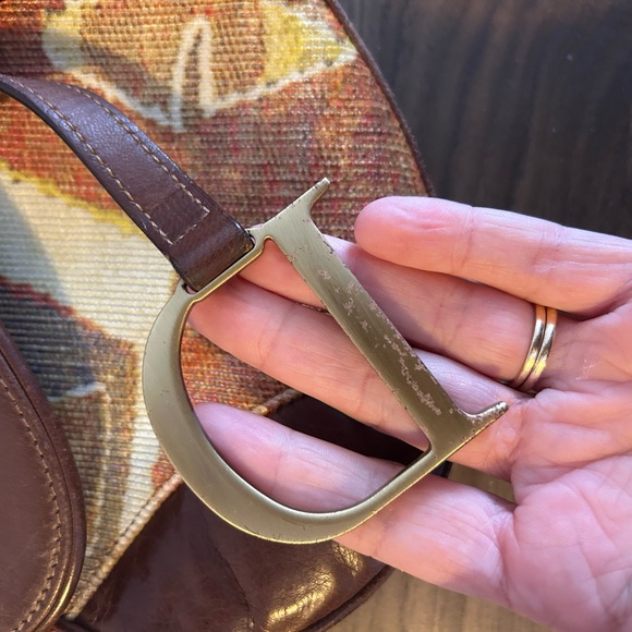 Authentic RARE Vintage Christian Dior Kilim Saddle Bag - Picture 11 of 16